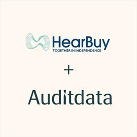 Hearbuy and Auditdata logos