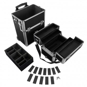 Otoplastic Trolley (empty), aluminium black