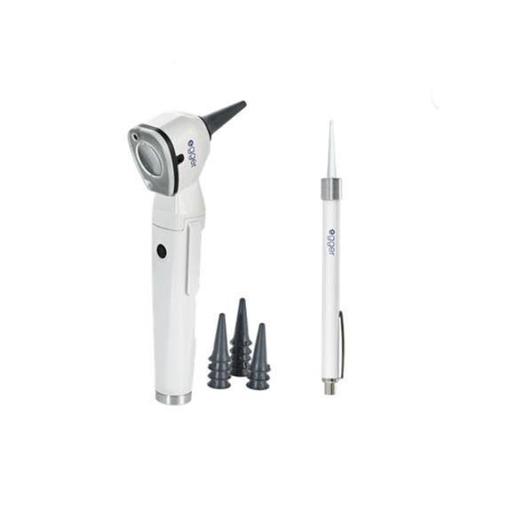 LuxaScope Auris LED Otoscope 2.5 V + LED Ear Light Set