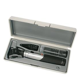 Heine mini 3000 Otoscope black with hard shell case (grey)