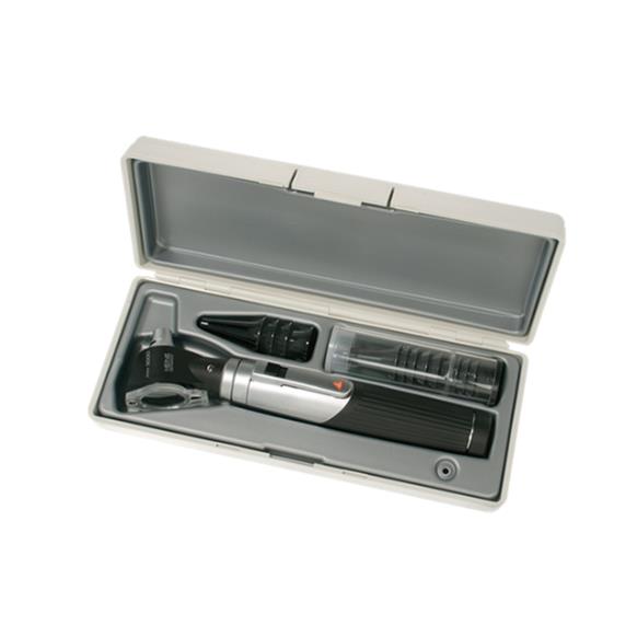 Heine mini 3000 Otoscope black with hard shell case (grey)