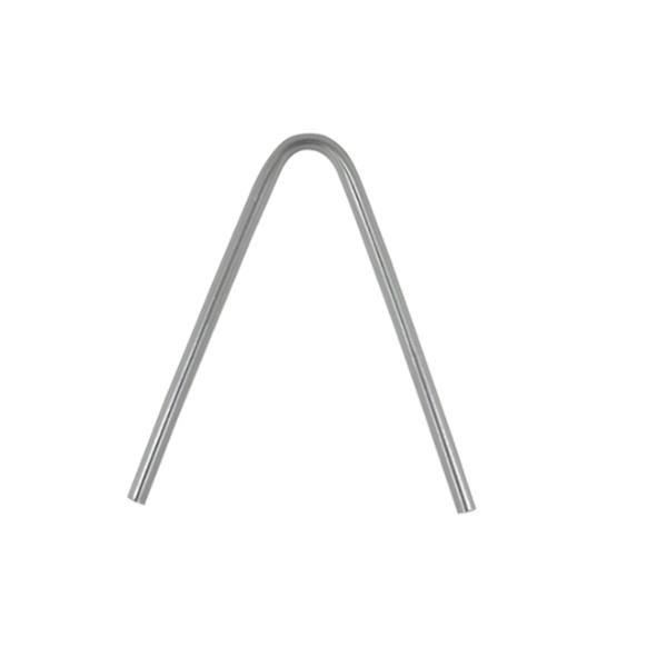 Sound tube PVC, narrow, pre-bent, 2.0 x 3.1 mm, transparent