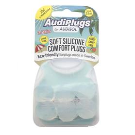 Audiplugs Soft Silicone Comport Plugs -  8 packs